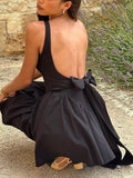 Women Dresse Sexy Backless Skirt Short Dress