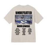 UNDEFEATED T Shirts Crew Neck Men's and Women's Loose