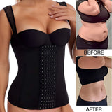 Shapewear tank tops Waist-cinching corset push-up vest