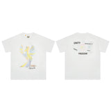 Gallery Dept T Shirts Los Angeles Summer Short Sleeve Maychao Gallery Dept T-shirt Men and Women