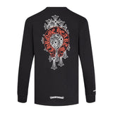 Chh Chrome Heart Long Sleeve Shirt Unisex Fashion Loose Long Sleeve Shirt