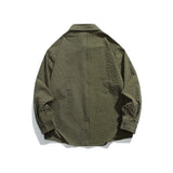 Unisex Jacket Autumn Plaid Loose Shirt