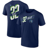 NBA T-Shirts NBA Jersey T-Shirt Timberwolves Anthony Basketball Jacket Short Sleeve