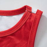 Women T-shirt Summer round Neck Pullover Sleeveless Portrait Top Vest