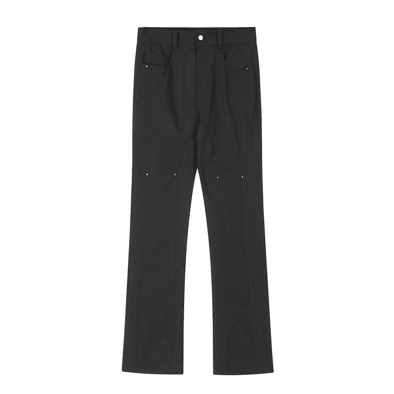 Men Sweatpants Casual Trousers Men's Casual Loose Solid Color Straight-Leg Pants Tooling