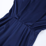 Women Dress Silk-like Matte Satin Shirt Dress