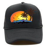 Bass Pro Shops Hat Summer Outdoor Surfing Baseball Cap Printed Fishing Net Cap