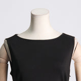 Women Dresses Summer Sleeveless Sheath Fishtail Dress (Qymy0409)