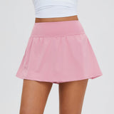 Women Yoga Sports Shorts Summer Women's Lightweight Short Skirt Running Fitness Pants Quick-Drying Tennis Skirt