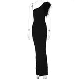 Women Dresses Slim-Fit Long Evening Dress