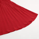 Women Date Dress Summer Pleated Skirt Dress plus Size