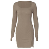 Women Dresses Summer Slim-Fit Hip Skirt