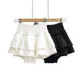 Women Skirt Summer High Waist Elastic Skirt