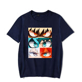 2024Hot Deku Bakugou Katsuki Todoroki Shoto Printed T-shirts