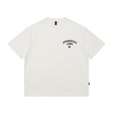 Men T Shirt Summer Casual Letter Print round Neck Short Sleeve T-shirt Men