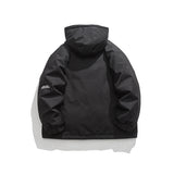 Unisex Winter Cotton Coat Three-Dimensional Pocket Hooded down Jacket Retro Workwear down Jacket