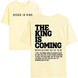 Jesus Is King Shirt, The King Is Coming Shirt, Christian