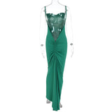 Women Dresses Fall Sexy Backless Spaghetti Straps Dress