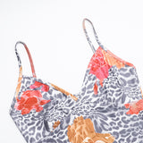 Women Dresses Summer Slim Fit Long Dress Sexy Leopard Strap Dress