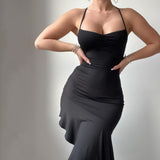 Women Dresse Sexy Backless Dress Sheath Dress