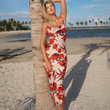 Women Dresses Summer Slim Fit Backless Sling Dress