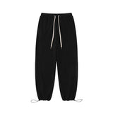 Men Sweatpants Straight Sweatpants Men's Loose Casual Wide Leg