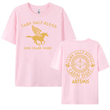 Percy Jackson Double Sided Graphic T Shirt Camp Half Blood