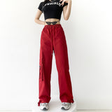 Women Sweatpants Retro XI Overalls Casual Trousers