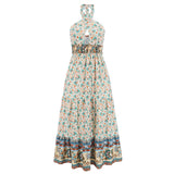 Women Date Dress Sexy Retro Floral Dress