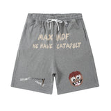 Men Shorts Hip Hop Summer Loose Straight Sports Shorts