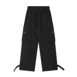 Men Sweatpants Multi-Pocket Workwear Trousers Men's Loose Casual Sports Pants