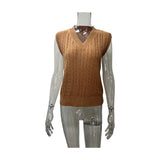 Women Knitted Sweater Vest