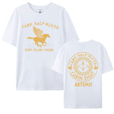 Percy Jackson Double Sided Graphic T Shirt Camp Half Blood