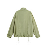 Unisex Jacket Vintage Sports Jacket Men and Women Stand Collar Sun Protective Clothes Coat