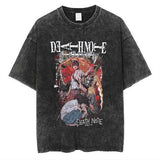 Men's Clothing Japanese Tshirt Anime Vintage T-shirt Death