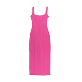 Women Dresses Summer Slim-Fit Sheath Dress Sling Dress