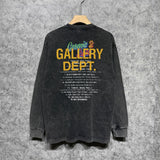 Gallery Dept Long Sleeve Shirt Vintage T Shirt Washed and Worn Vintage Long Sleeve T-shirt