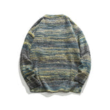 Unisex Sweater Winter Mixed Color Loose Sweater