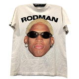 Dennis Rodman Graphic Tee Retro Hiphop Short Sleeve Tee Shirt