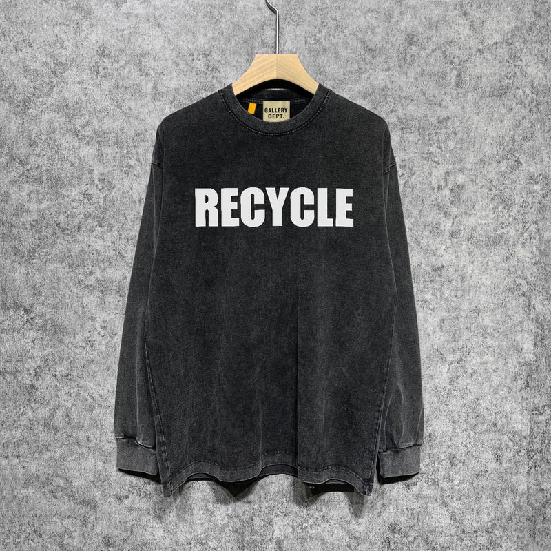 Gallery Dept Long Sleeve Shirt Vintage T Shirt Washed and Worn Vintage Long Sleeve T-shirt