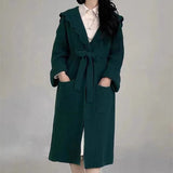 Women Knitwear Autumn and Winter Sweater Coat Female Loose Knitted Cardigan