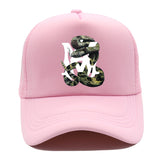 Amiri Hat Printed Letter Shade Baseball Cap Truck Casual Cap