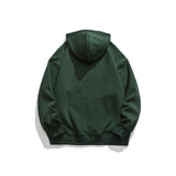 Unisex Jacket Retro Hooded Sweater Loose Spring and Autumn Coat