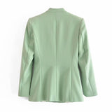 Women Suites Fall Slim Fit Simple Casual Suit Jacket