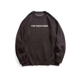 Unisex Sweater Autumn Back Letter Printed Sweater