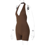 Women Jumpsuit Summer Sexy Backless Jumpsuit