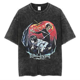 Men's Clothing Japanese Tshirt Anime Vintage T-shirt Death