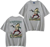 Strawberry Jams But My Guns Don't T-Shirt Strawberry