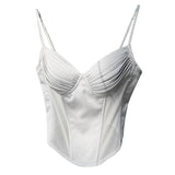 Women Tops Summer Slim Fit Sexy V-neck Strap Top