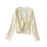 Women Sweater Knitwear Spring/Summer Knitwear Loose Sexy Hollow out Knitwear